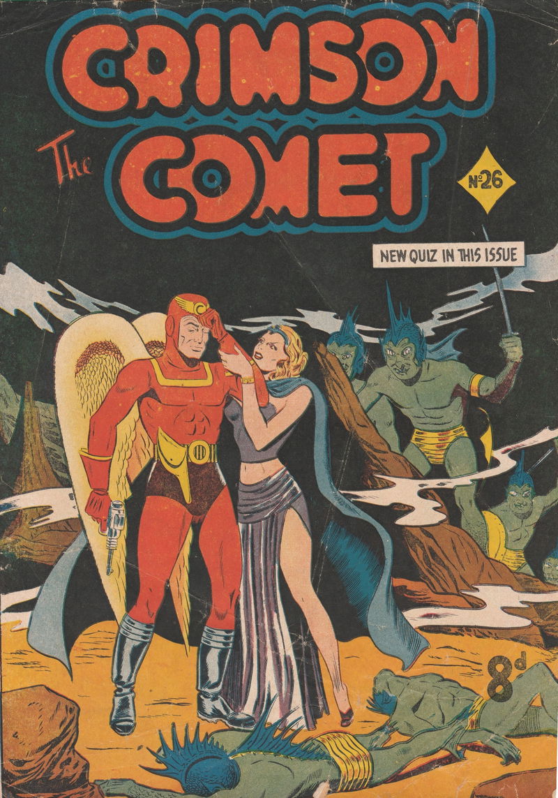 The Crimson Comet Comic (HJ Edwards, 1950 series) #26 ([November 1951?])