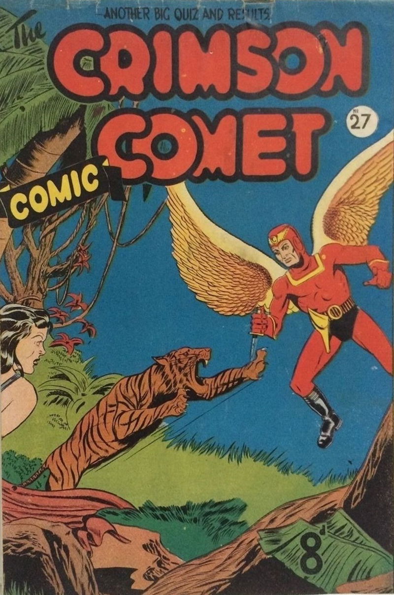 The Crimson Comet Comic (HJ Edwards, 1950 series) #27 ([December 1951?])
