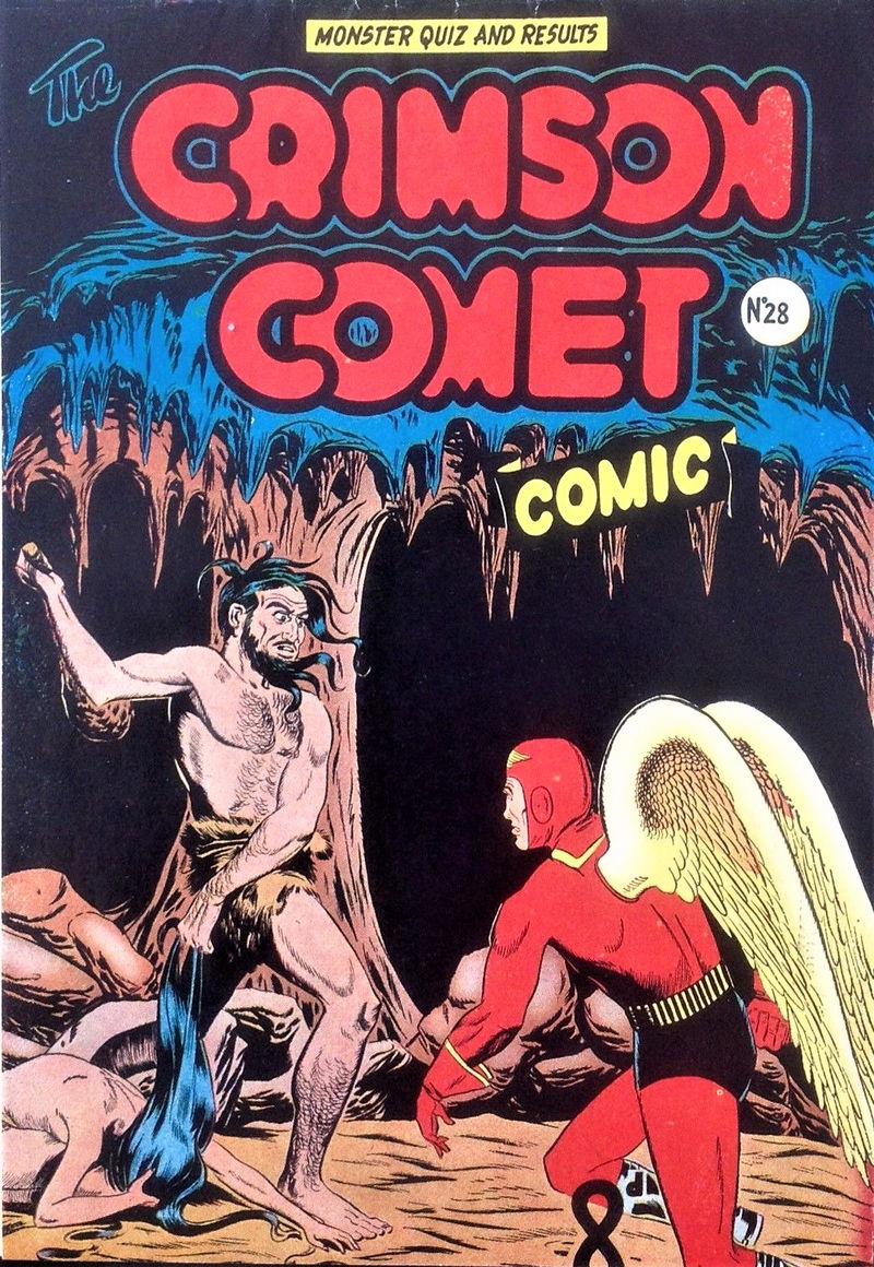 The Crimson Comet Comic (HJ Edwards, 1950 series) #28 (January 1952)