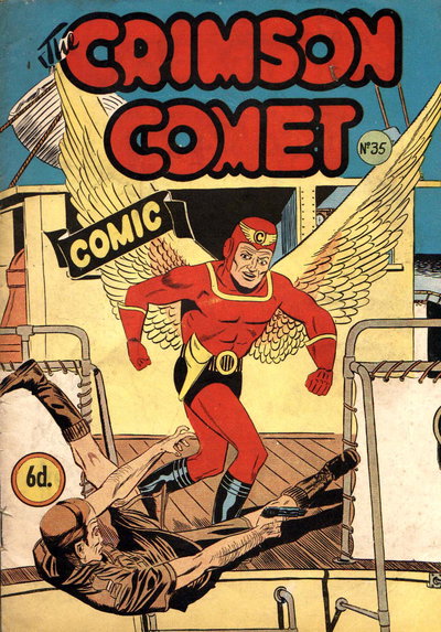 The Crimson Comet Comic  #35 ([April 1952?])
