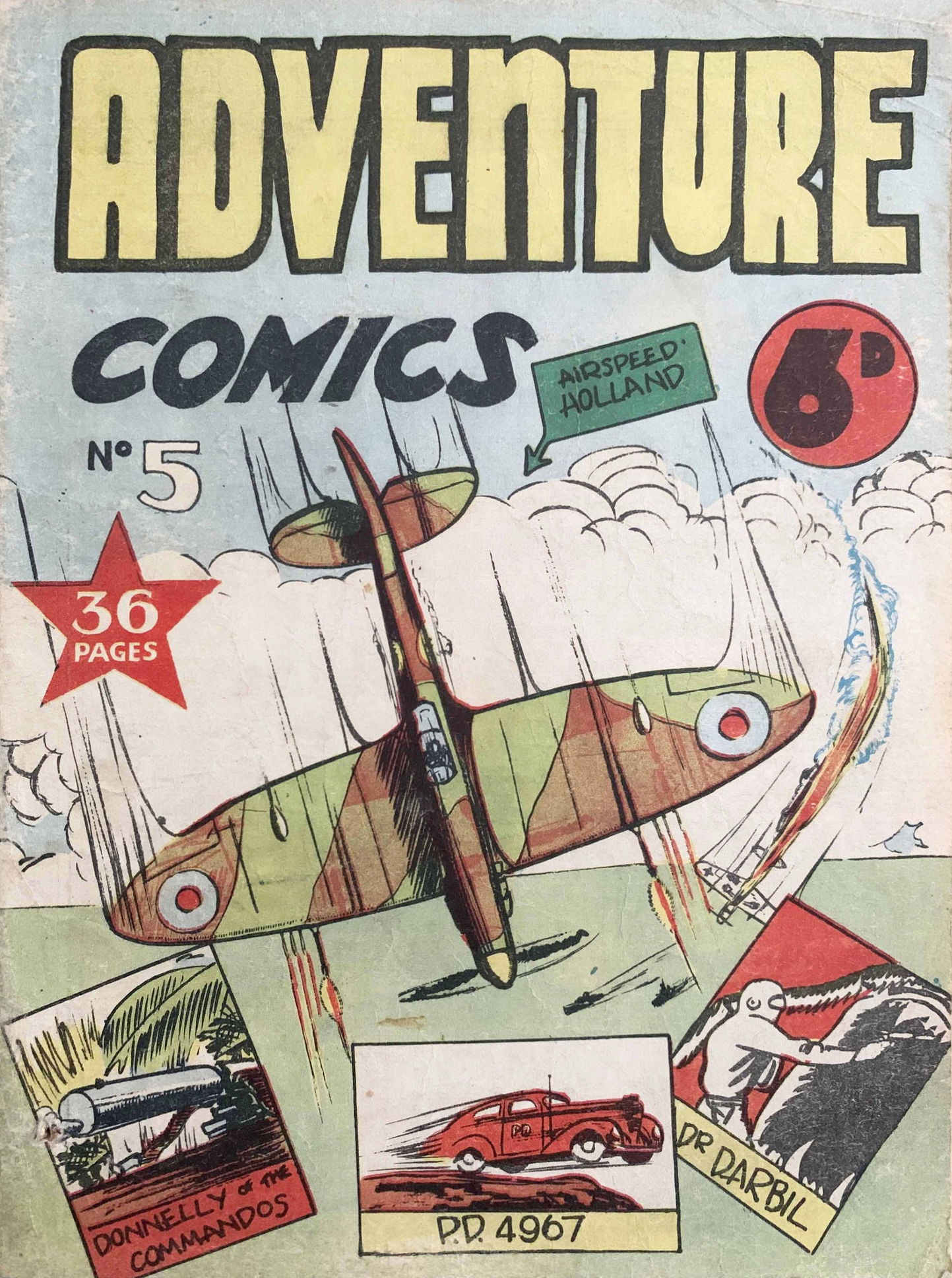 Adventure Comics (W&H Ltd., 1945? series) #5 ([1945?])