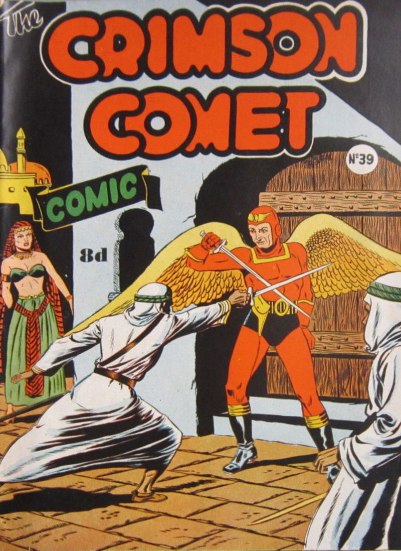 The Crimson Comet Comic (HJ Edwards, 1950 series) #39 ([December 1952?])