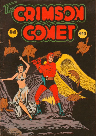 The Crimson Comet Comic (Action Comics, 1952? series) #40 [1952?]