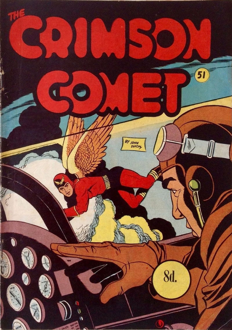 The Crimson Comet Comic (Action Comics, 1952? series) #51 ([August 1953?])