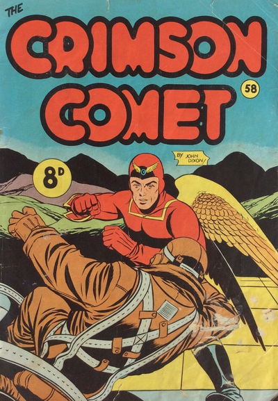 The Crimson Comet Comic (Action Comics, 1952? series) #58 March 1954