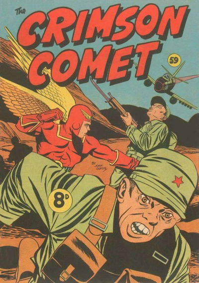 The Crimson Comet Comic (Action Comics, 1952? series) #59 [April 1954]