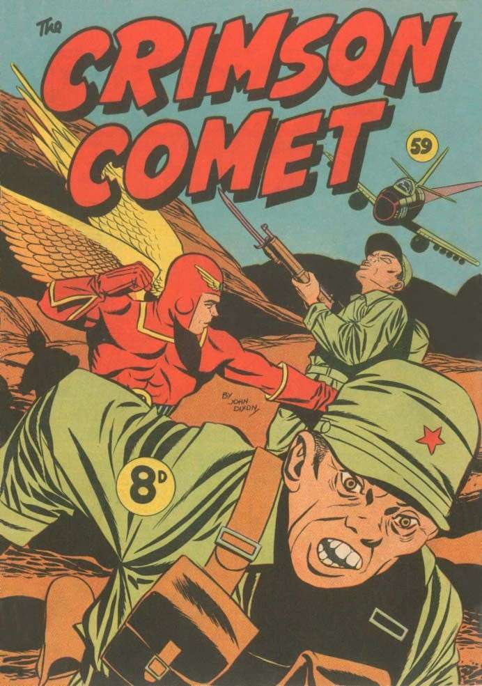 The Crimson Comet Comic (Action Comics, 1952? series) #59 ([April 1954])