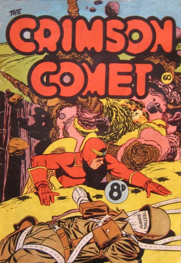 The Crimson Comet Comic (Action Comics, 1952? series) #60 (May 1954)