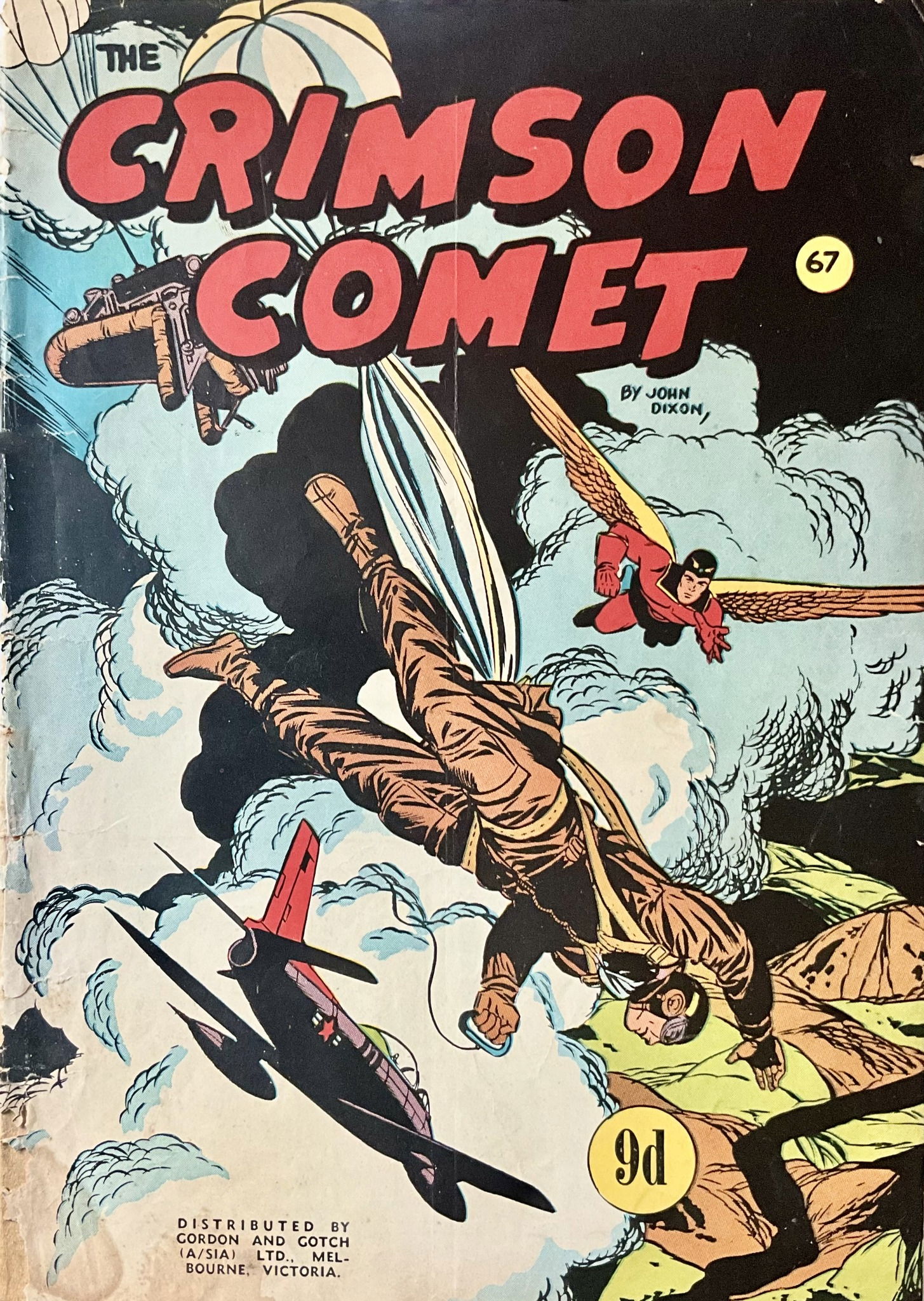 The Crimson Comet Comic (Action Comics, 1952? series) #67 ([March 1955])