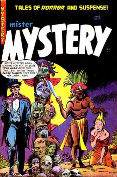 Mister Mystery (Stanley Morse, 1951 series) #17 June 1954