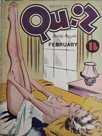 Quiz Monthly Magazine  v17#2 (February 1954)
