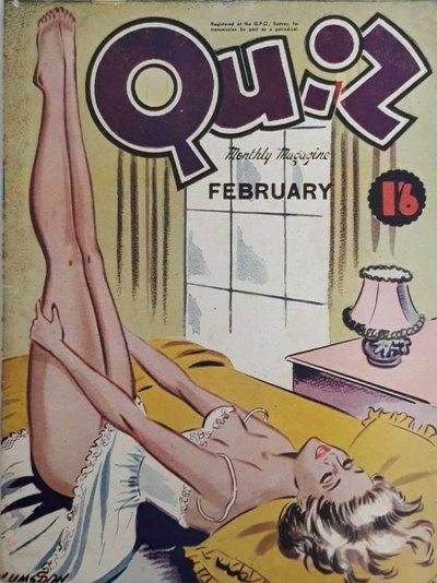 Quiz Monthly Magazine  v17#2 (February 1954)
