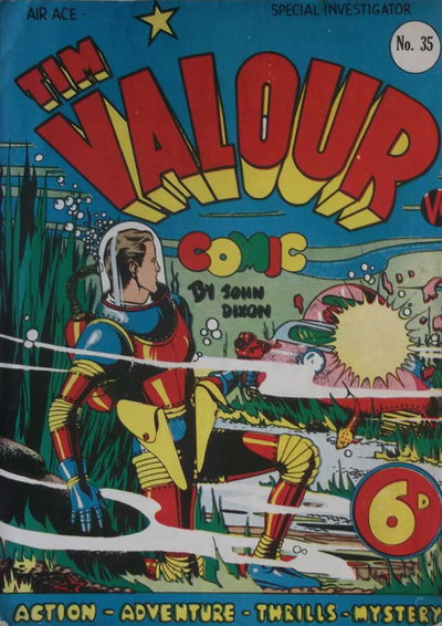 Tim Valour Comic  #35 (1951)