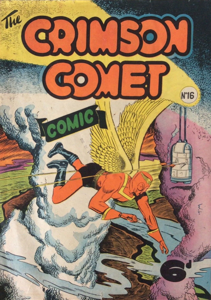 The Crimson Comet Comic (HJ Edwards, 1950 series) #16 ([January 1951?])