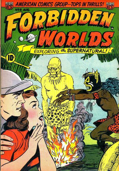 Forbidden Worlds  #8 (August 1952)