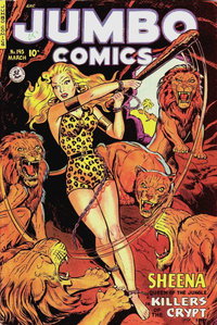 Jumbo Comics (Fiction House, 1938 series)  #145 (March 1951) — Killers of the Crypt