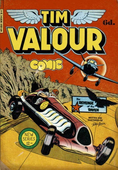 Tim Valour Comic  #12 ([August 1951?])