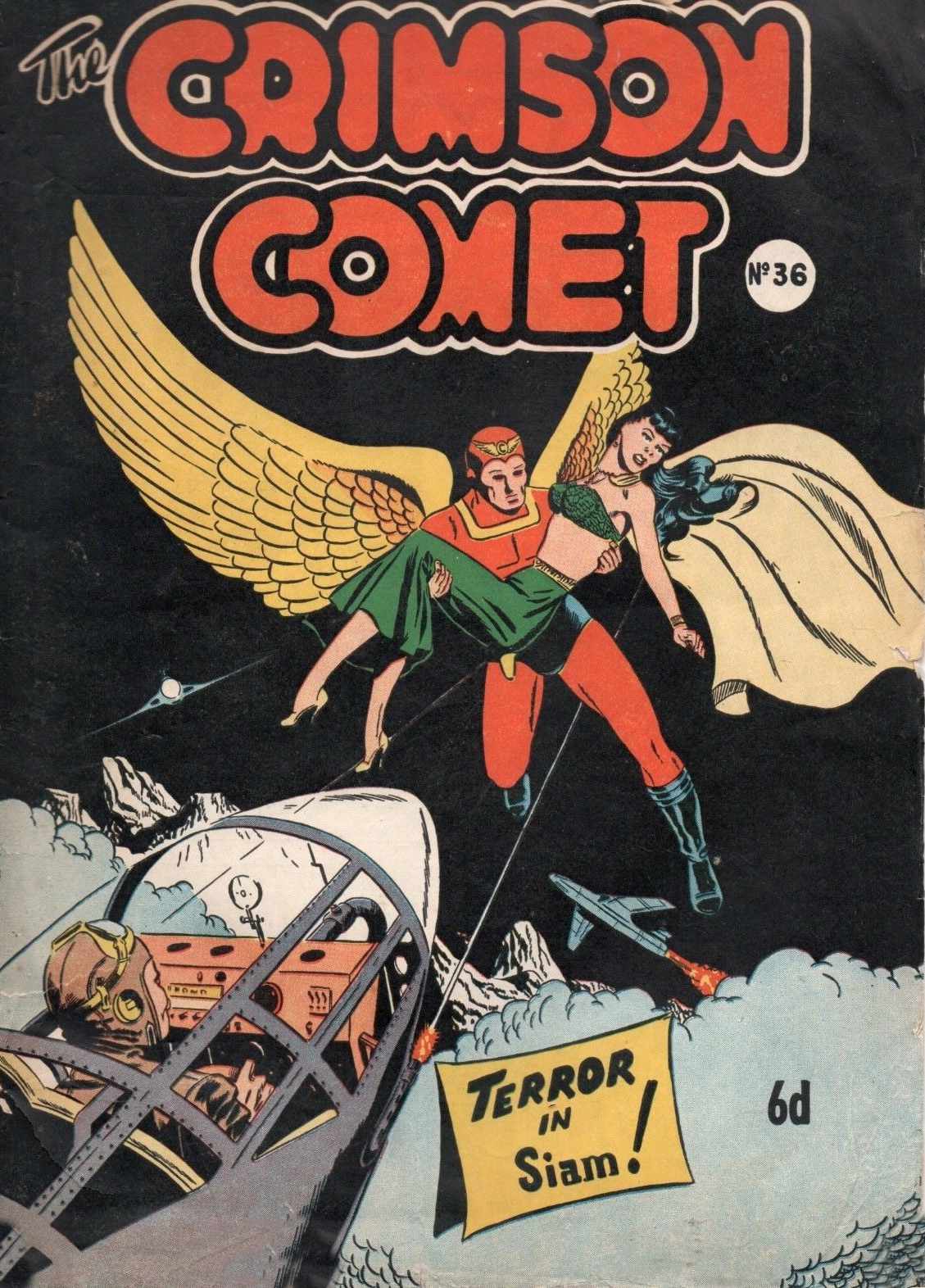 The Crimson Comet Comic (Action Comics, 1952? series) #36 ([May 1952?])