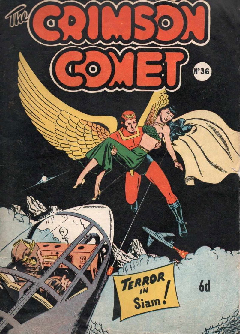 The Crimson Comet Comic (Action Comics, 1952? series) #36 ([May 1952?])
