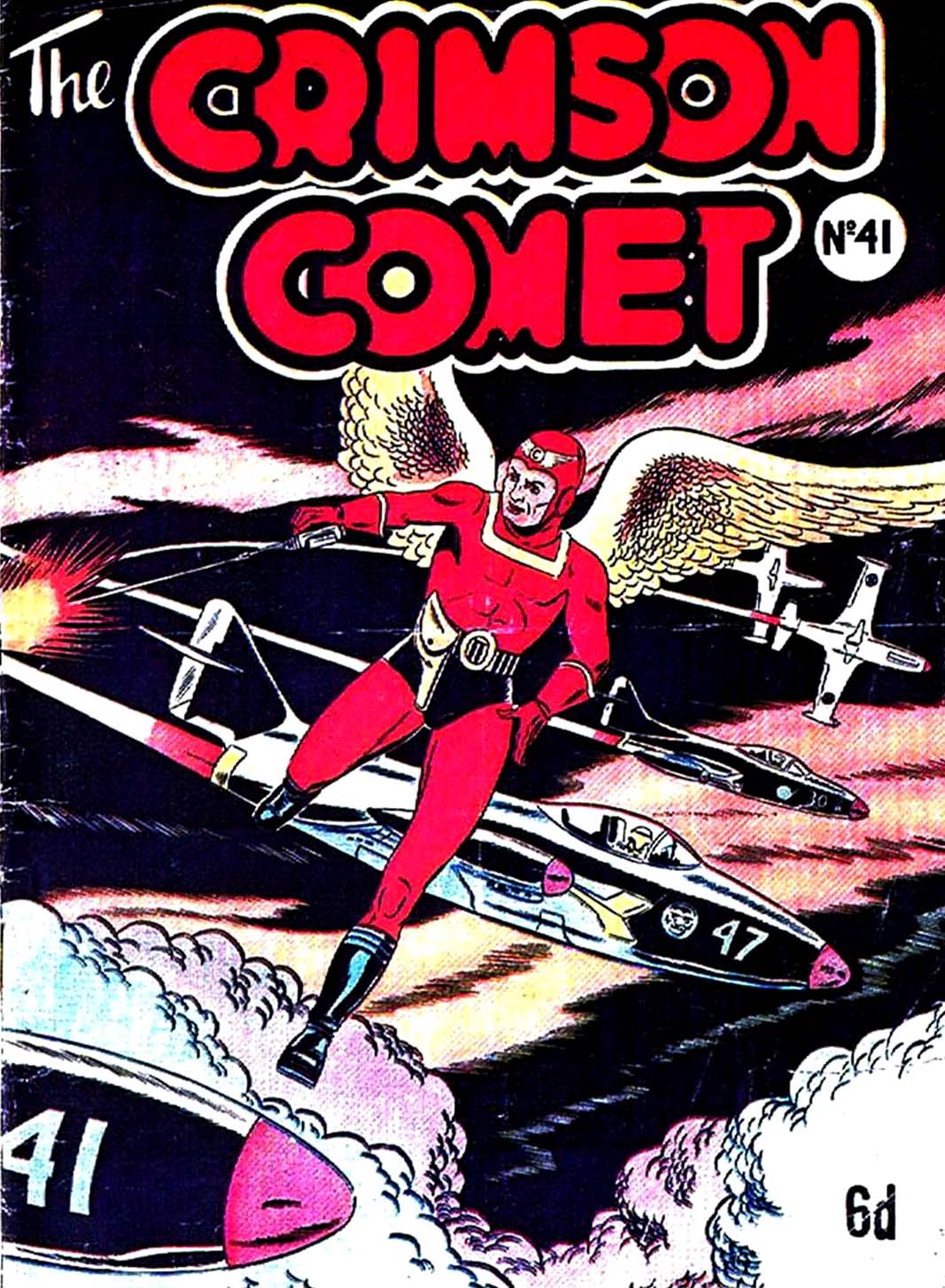 The Crimson Comet Comic (Action Comics, 1952? series) #41 ([October 1952?])
