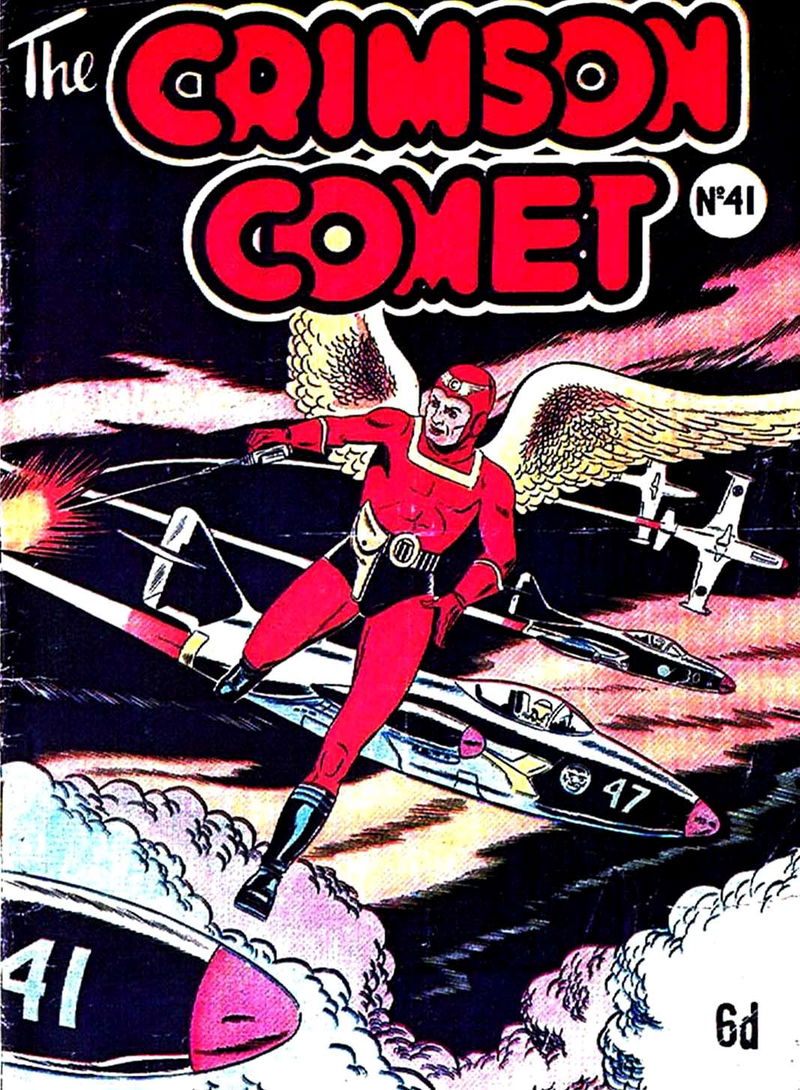 The Crimson Comet Comic (Action Comics, 1952? series) #41 ([October 1952?])