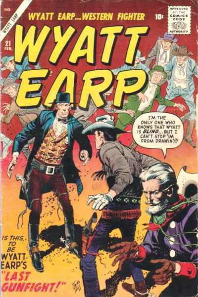 Wyatt Earp (Atlas [Marvel], 1955 series) #21 February 1959