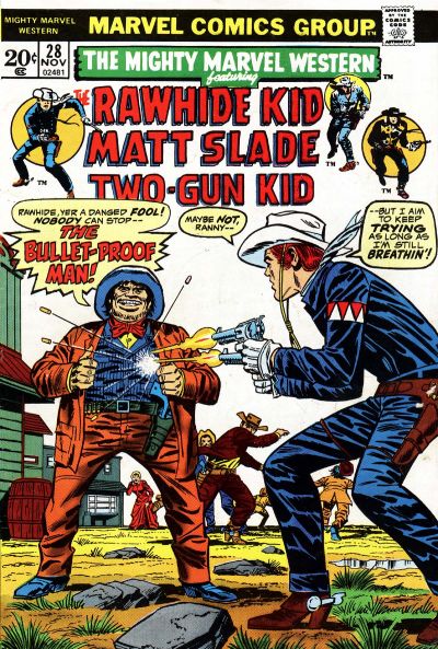 The Mighty Marvel Western (Marvel, 1968 series) #28 (November 1973)