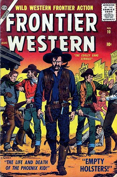 Frontier Western (Atlas [Marvel], 1956 series) #10 (August 1957)
