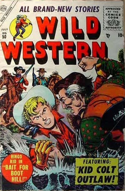 Wild Western  #50 (July 1956)