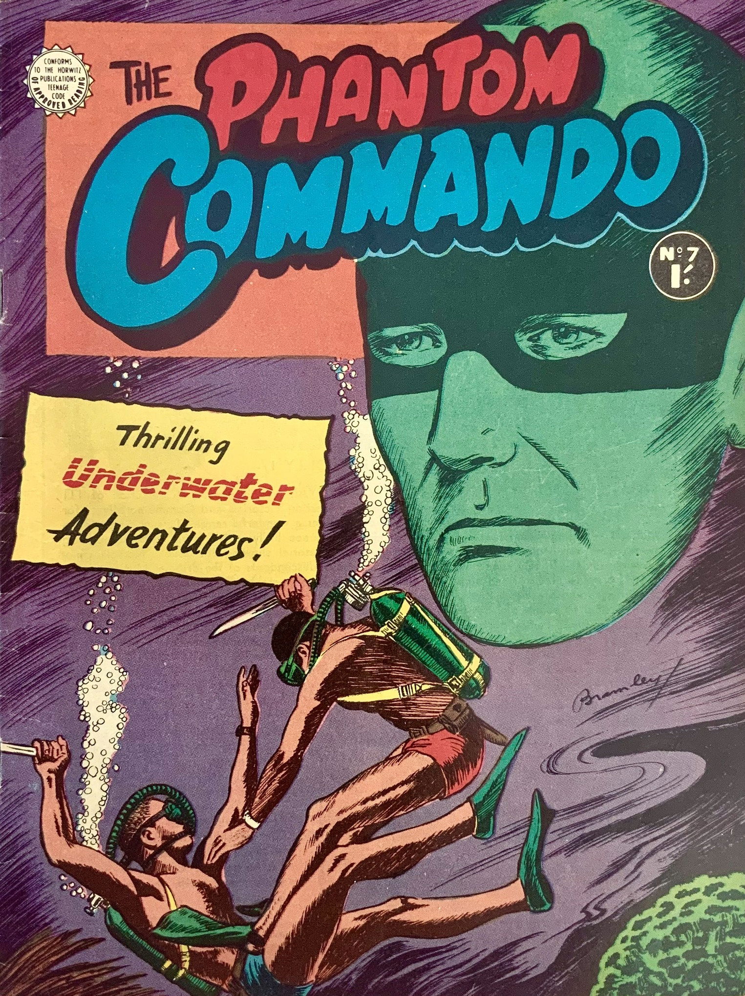 The Phantom Commando (Horwitz, 1959? series) #7 ([October 1962])
