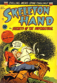 Skeleton Hand In Secrets of the Supernatural (ACG, 1952 series)  #4 (March-April 1953)
