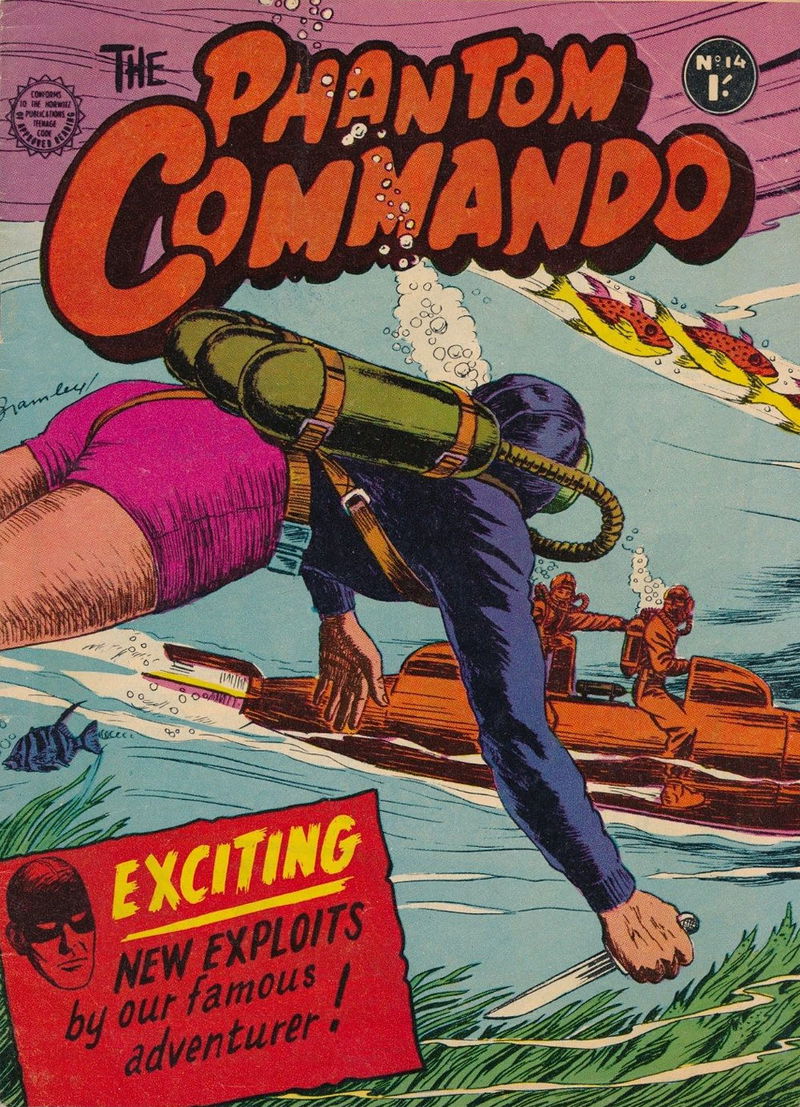 The Phantom Commando (Horwitz, 1959? series) #14 ([October 1963?])