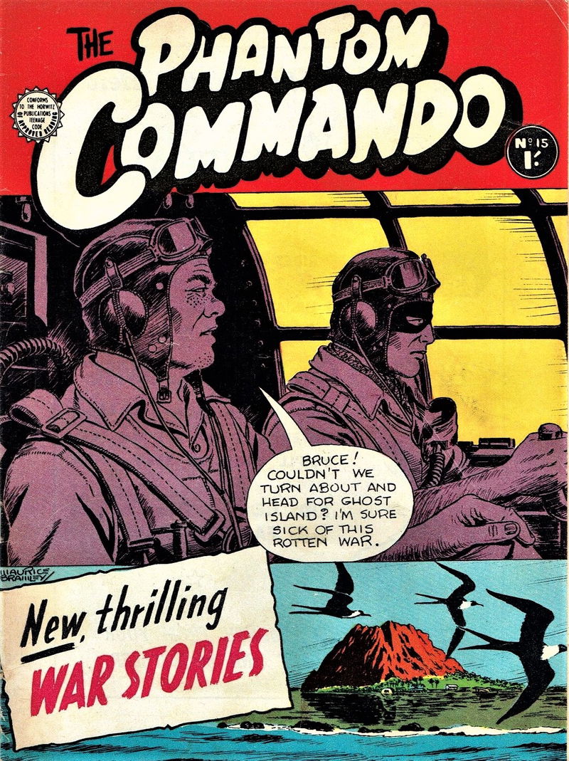 The Phantom Commando (Horwitz, 1959? series) #15 (February 1964)