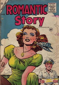 Romantic Story (Charlton, 1954 series)  #28 (August 1955)