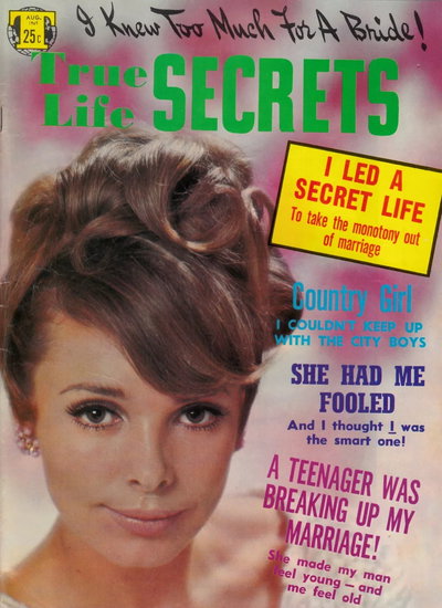 True Life Secrets  #123 (August 1969)
