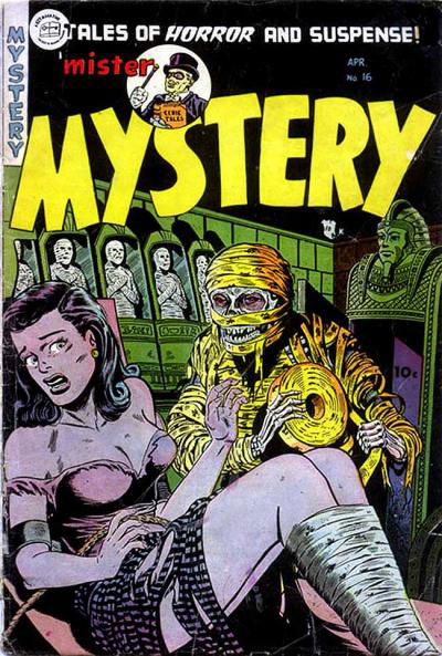 Mister Mystery (Stanley Morse, 1951 series) #16 April 1954