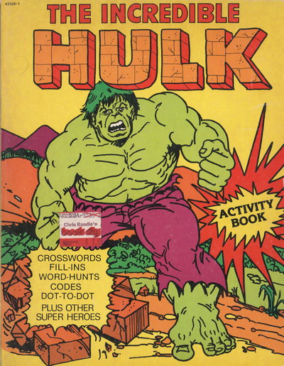 The Incredible Hulk Activity Book  #43128-1 (1981)