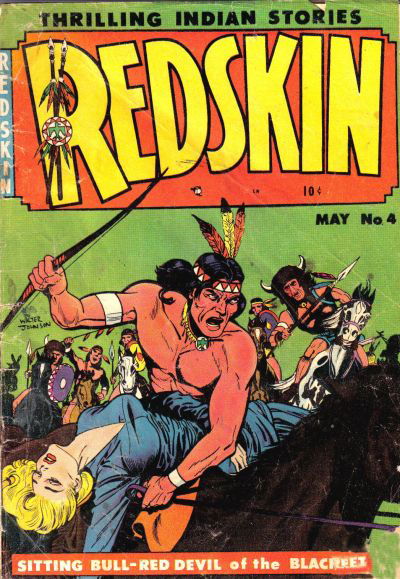 Redskin (Youthful, 1950 series) #4 May 1951