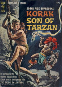 Edgar Rice Burroughs Korak, Son of Tarzan (Western, 1964 series)  #6 (December 1964) — The Ordeal by Lightning!