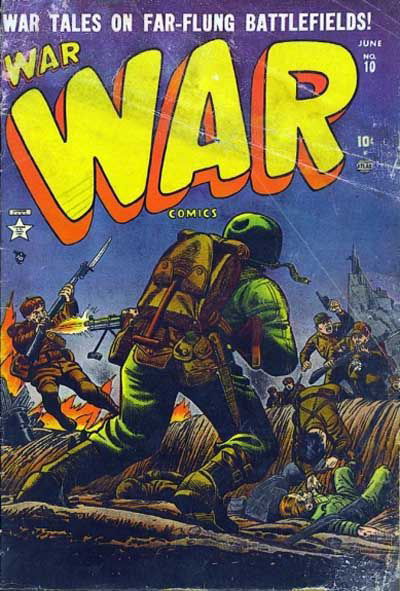 War Comics (Atlas [Marvel], 1950 series) #10 June 1952