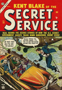 Kent Blake of the Secret Service (Marvel, 1951 series)  #14 (July 1953)