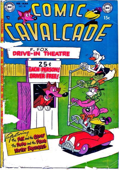 Comic Cavalcade (DC, 1942 series) #55 February-March 1953