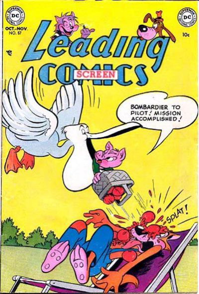 Leading Screen Comics (DC, 1950 series) #57 October-November 1952