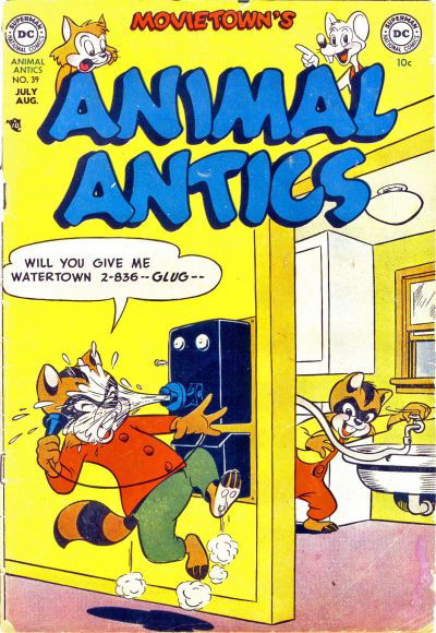 Movietown's Animal Antics (DC, 1950 series) #39 July-August 1952