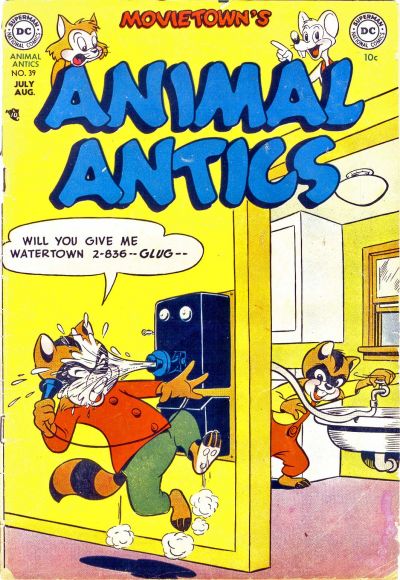 Movietown's Animal Antics (DC, 1950 series) #39 (July-August 1952)