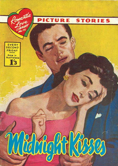 Romantic Love Library (Jubilee, 1958? series) #130 — Midnight Kisses [August 1958?]