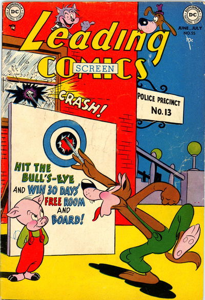 Leading Screen Comics (DC, 1950 series) #55 June-July 1952