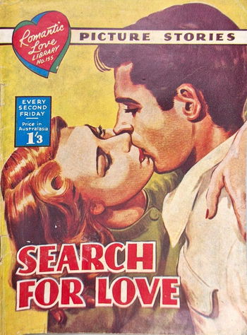 Romantic Love Library (Jubilee, 1958? series) #155 ([September 1959?]) —Search for Love
