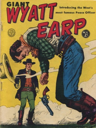 Giant Wyatt Earp (Horwitz, 1959 series) #1 [March 1959]