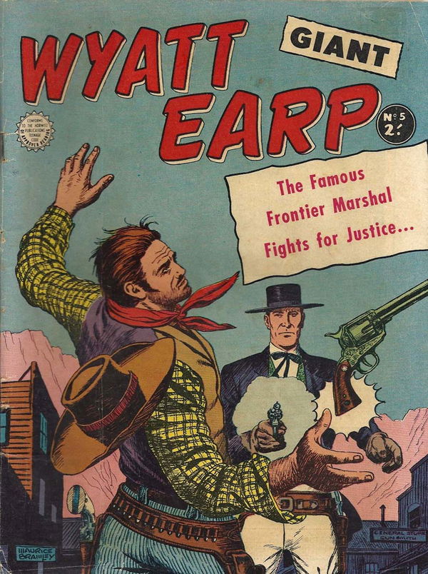 Giant Wyatt Earp (Horwitz, 1959 series) #5 ([June 1962?])